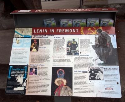 Lenin in Fremont Marker image. Click for full size.