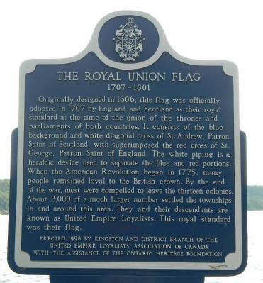 The Royal Union Flag Marker image. Click for full size.