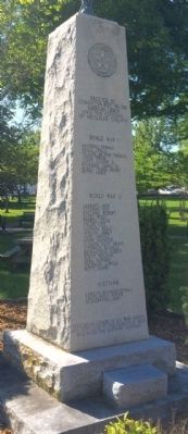 Metcalfe County War Memorial Marker image. Click for full size.