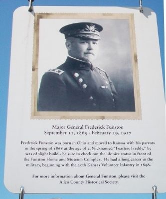 Major General Frederick Funston Marker image. Click for full size.
