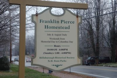 Pierce Homestead Marker. Click for full size. Pierce Homestead Marker image. Click for full size.