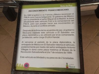 French and Mexican recognition Marker image. Click for full size.