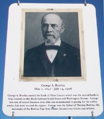 George A. Bowlus Marker image. Click for full size.