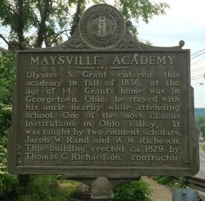 Maysville Academy Marker image. Click for full size.