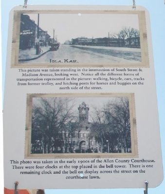 Madison Avenue and the Allen County Courthouse Marker image. Click for full size.