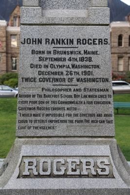John Rankin Rogers Monument image. Click for full size.