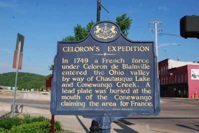 Celoron's Expedition Marker image. Click for full size.