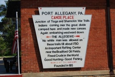 Port Allegany, PA Marker image. Click for full size.