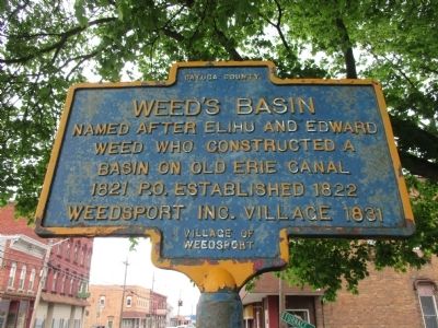 Weed's Basin Marker image. Click for full size.