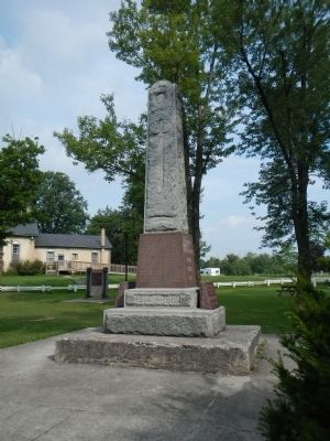 The Six Nations War Memorial Marker. Click for full size. The Six Nations War Memorial Marker image. Click for full size.
