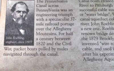 John Roebling, engineer, circa 1869 image. Click for full size.