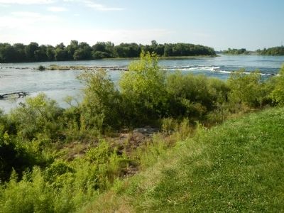 Coteau-du-lac rapids image. Click for full size.