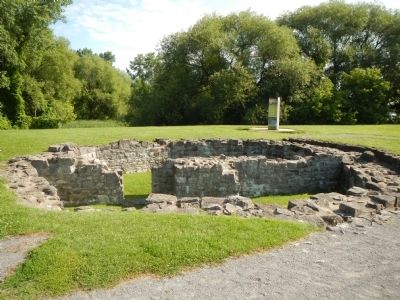 Original Blockhouse foundation image. Click for full size.