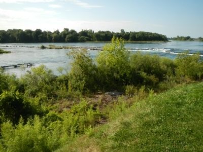 Coteau-du-lac rapids. Click for full size. Coteau-du-lac rapids image. Click for full size.