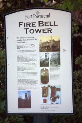 Fire Bell Tower Marker image. Click for full size.