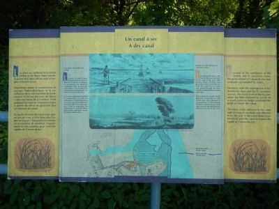 A dry canal Marker image. Click for full size.