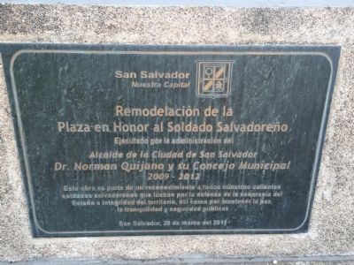 Additional marker on monument. Click for full size. Additional marker on monument image. Click for full size.