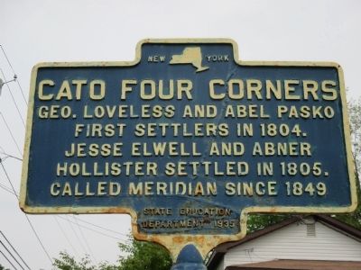 Cato Four Corners Marker image. Click for full size.