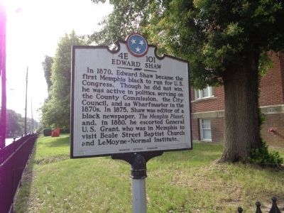 Edward Shaw Marker. Click for full size. Edward Shaw Marker image. Click for full size.