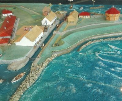 Diorama of the Coteau-du-Lac canal image. Click for full size.