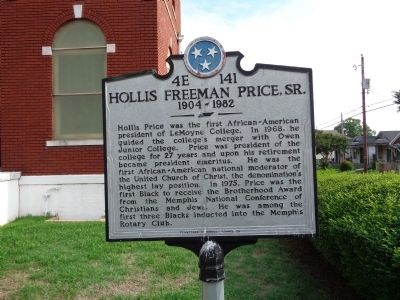 Hollis Freeman Price, Sr. Marker image. Click for full size.