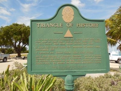 Triangle of History Marker image. Click for full size.
