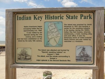 Indian Key Historic State Park image. Click for full size.