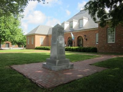 York County War Monument at York Hall image. Click for full size.