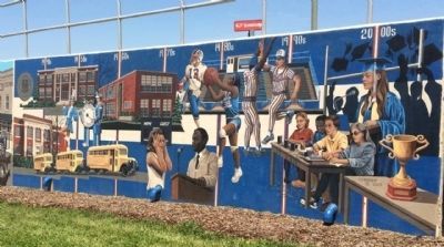 "School Days, School Days" Mural image. Click for full size.