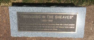 "Bringing in the Sheaves" Marker image. Click for full size.