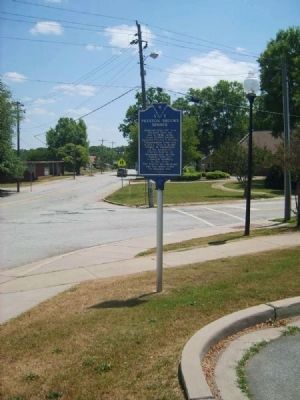Preston Brooks Dinner Marker. Click for full size. Preston Brooks Dinner Marker image. Click for full size.