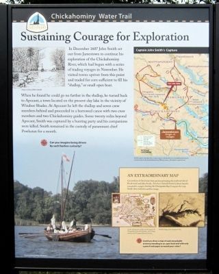 Sustaining Courage for Exploration (left panel) image. Click for full size.