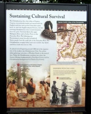 Sustaining Cultural Survival (center panel) image. Click for full size.