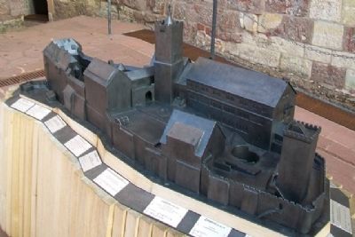 Model of Wartburg Castle for Blind-Low Vision Visitors image. Click for full size.
