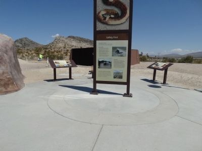 Railroads Revolutionize Transportation Marker on the right. Click for full size. Railroads Revolutionize Transportation Marker on the right image. Click for full size.