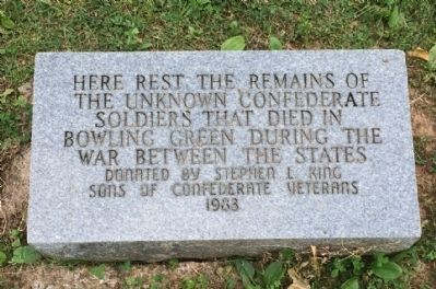 Unknown Confederates Marker image. Click for full size.