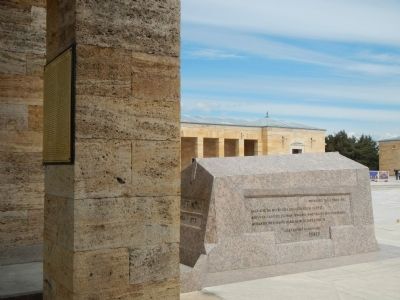 İsmet İnönü's Sarcophagus. Click for full size. İsmet İnönü's Sarcophagus image. Click for full size.
