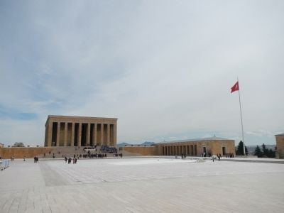 Ataturk's Mausoleum. Click for full size. Ataturk's Mausoleum image. Click for full size.