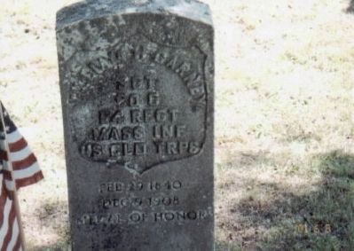 William H. Carney-Center Photo-Grave marker image. Click for full size.