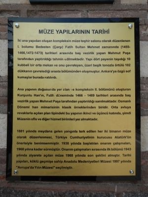 Mze Yapılarının Tarihi Marker image. Click for full size.
