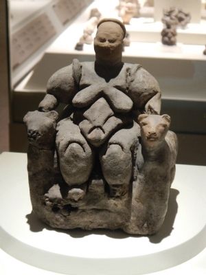 Mother goddess/fertility figure. Click for full size. Mother goddess/fertility figure image. Click for full size.