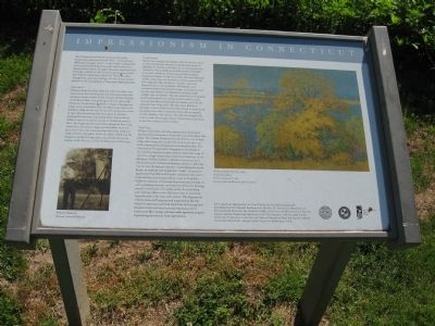 Impressionism in Connecticut Marker image. Click for full size.
