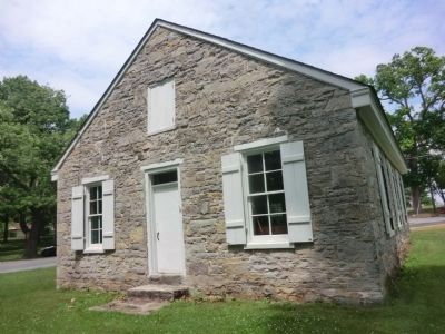 Brown's Mill School-Front view. Click for full size. Brown's Mill School-Front view image. Click for full size.
