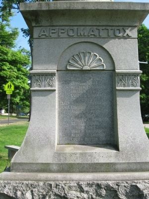 East Haddam Soldiers Monument. Click for full size. East Haddam Soldiers Monument image. Click for full size.