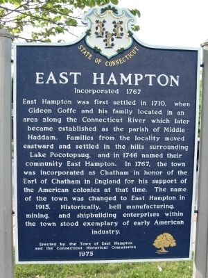 East Hampton Marker image. Click for full size.