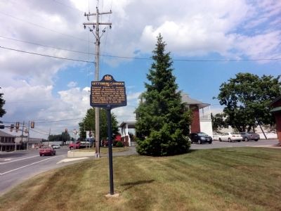 Gettysburg Campaign Marker image. Click for full size.