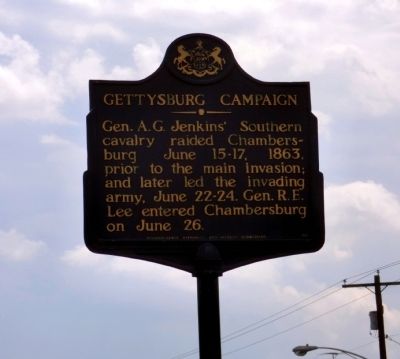 Gettysburg Campaign Marker image. Click for full size.