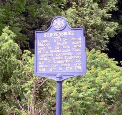 Shippensburg Marker. Click for full size. Shippensburg Marker image. Click for full size.
