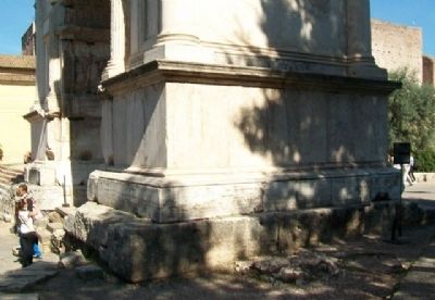 Arch of Titus / Arco di Tito and Marker. Click for full size. Arch of Titus / Arco di Tito and Marker image. Click for full size.
