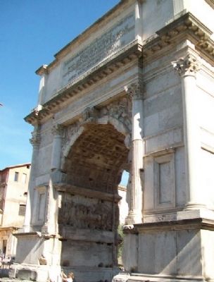Arch of Titus / Arco di Tito West Facade. Click for full size. Arch of Titus / Arco di Tito West Facade image. Click for full size.